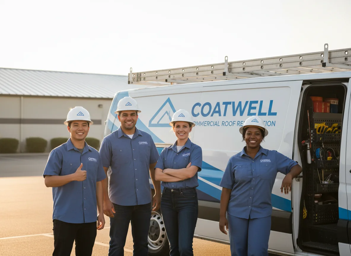 Commercial roof coating company in Plainville, CT